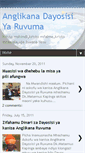 Mobile Screenshot of anglicanruvuma.blogspot.com