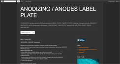 Desktop Screenshot of anodizing.blogspot.com