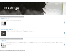 Tablet Screenshot of nesantelmodesign.blogspot.com