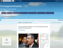 Tablet Screenshot of compaginandolotodo.blogspot.com