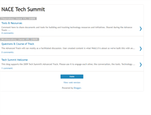 Tablet Screenshot of nacetechsummit.blogspot.com