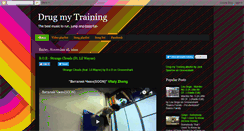 Desktop Screenshot of drugmytraining.blogspot.com