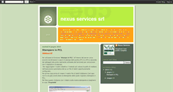 Desktop Screenshot of nexusservicessrl.blogspot.com