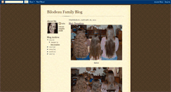 Desktop Screenshot of bilodeaufamily.blogspot.com