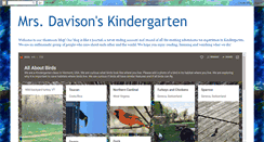 Desktop Screenshot of davisonkindergarten.blogspot.com