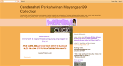 Desktop Screenshot of mayangsari99.blogspot.com