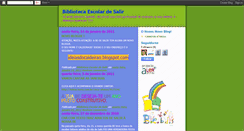 Desktop Screenshot of bibliotecaebisalir.blogspot.com