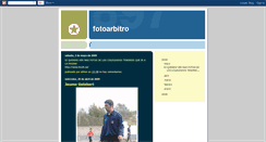 Desktop Screenshot of fotoarbitro.blogspot.com