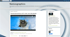 Desktop Screenshot of namosgraphics.blogspot.com