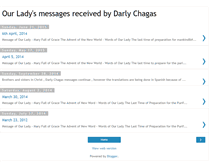 Tablet Screenshot of darlychagasmessages.blogspot.com