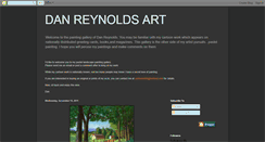 Desktop Screenshot of danreynoldsart.blogspot.com