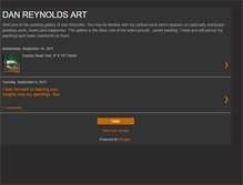 Tablet Screenshot of danreynoldsart.blogspot.com