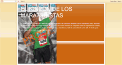 Desktop Screenshot of maratoneando42k.blogspot.com