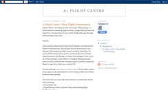 Desktop Screenshot of a1flightcentre.blogspot.com