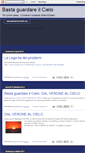 Mobile Screenshot of bastaguardareilcielo.blogspot.com