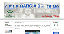 Desktop Screenshot of ceipgarciadelolmo.blogspot.com