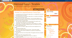 Desktop Screenshot of mkteradata.blogspot.com