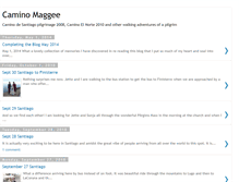 Tablet Screenshot of caminomaggee.blogspot.com