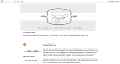 Desktop Screenshot of iheartpurplestuff.blogspot.com