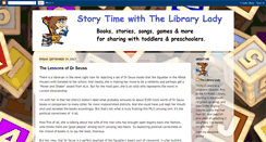 Desktop Screenshot of libraryladystorytimes.blogspot.com