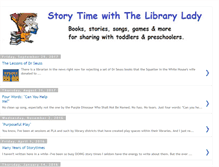 Tablet Screenshot of libraryladystorytimes.blogspot.com