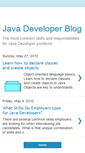 Mobile Screenshot of javadeveloperspapers.blogspot.com