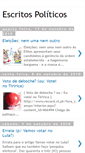 Mobile Screenshot of escritospoliticoslm.blogspot.com