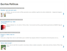 Tablet Screenshot of escritospoliticoslm.blogspot.com