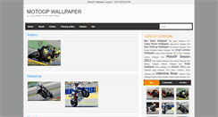 Desktop Screenshot of motogp-wallpaperz.blogspot.com