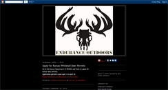 Desktop Screenshot of endurance-outdoors.blogspot.com
