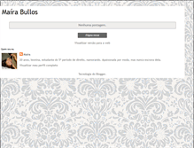 Tablet Screenshot of mairabullos.blogspot.com