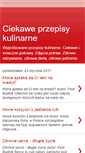 Mobile Screenshot of ciekawe-przepisy-kulinarne.blogspot.com