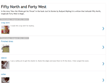 Tablet Screenshot of fiftynorthandfortywest.blogspot.com