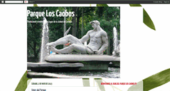 Desktop Screenshot of parqueloscaobos.blogspot.com