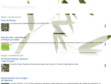 Tablet Screenshot of parqueloscaobos.blogspot.com