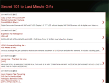 Tablet Screenshot of last-minute-gifts-007.blogspot.com