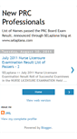 Mobile Screenshot of new-prc-professionals.blogspot.com
