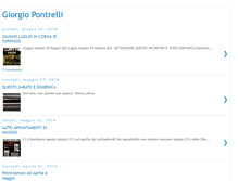 Tablet Screenshot of giorgiopontrelli.blogspot.com