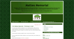Desktop Screenshot of matteomemorial.blogspot.com