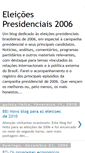 Mobile Screenshot of eleicoespresidenciais.blogspot.com