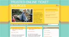 Desktop Screenshot of online-ticket-suppliers.blogspot.com