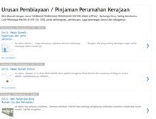 Tablet Screenshot of loankerajaan.blogspot.com