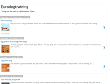 Tablet Screenshot of eurodogtraining.blogspot.com