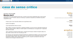 Desktop Screenshot of casadosensocritico.blogspot.com