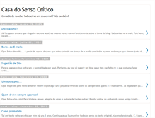 Tablet Screenshot of casadosensocritico.blogspot.com