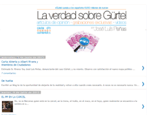 Tablet Screenshot of laverdadsobregurtel.blogspot.com