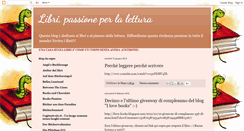 Desktop Screenshot of passioneperlalettura.blogspot.com