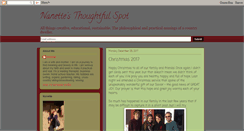 Desktop Screenshot of nanettesthoughtfulspot.blogspot.com