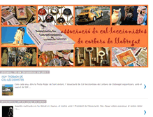 Tablet Screenshot of colleccionistescorbera.blogspot.com