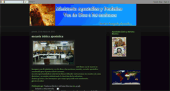 Desktop Screenshot of elpastordario.blogspot.com